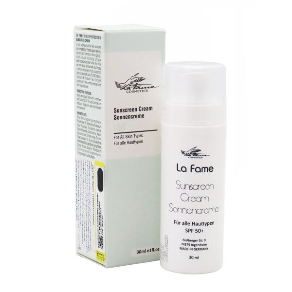 کرم ضد آفتاب بی‌رنگ لافامه SPF 50 - تصویر 1