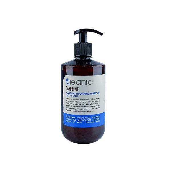 کلينيک شامپو کافئين کف سر چرب 550ميل - تصویر 1