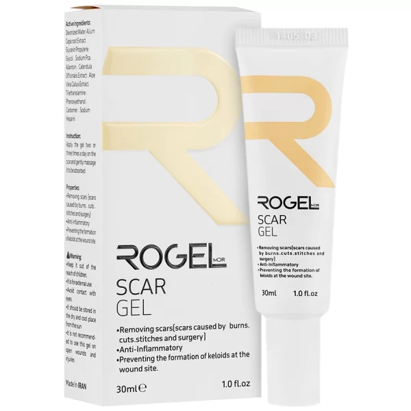 1642529968202481111 ژل ترمیم کننده اسکار روژل - تصویر 1