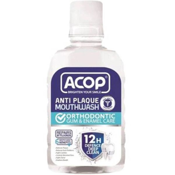 M1omZVZ1z19me6X0 آکوپ دهانشويه آنتي پلاک ارتودنسي - تصویر 1