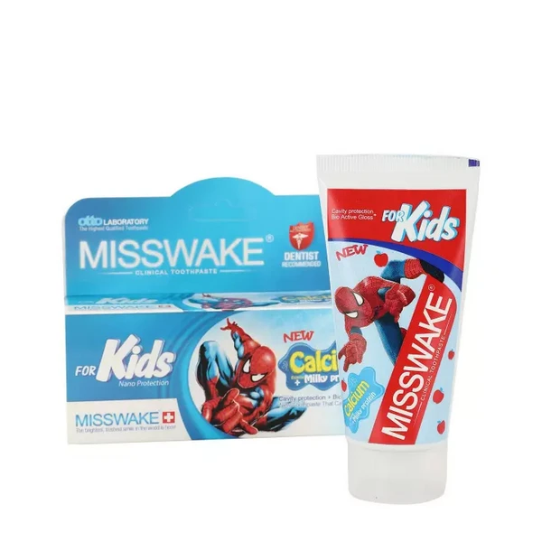Misswake-Spiderman-Toothpaste-For-Kids-50-ml ميسويک خمير دندان بچه (اسپايدرمن) - تصویر 1