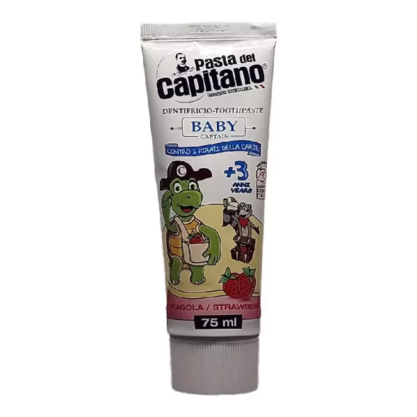 pasta-del-capitano-baby-3-years-toothpaste-1 کاپيتانو خميردندان کودکان بالاي 3 سال - تصویر 1