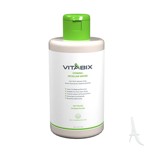 ويتابيکس محلول پاک کننده صورت(ميسلار) پوست چرب و مختلط - تصویر 1